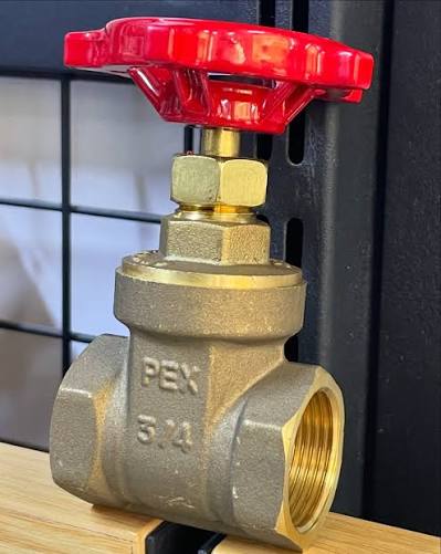 GATE VALVE 3/4 PEX