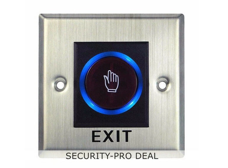 Exit Button No Touch