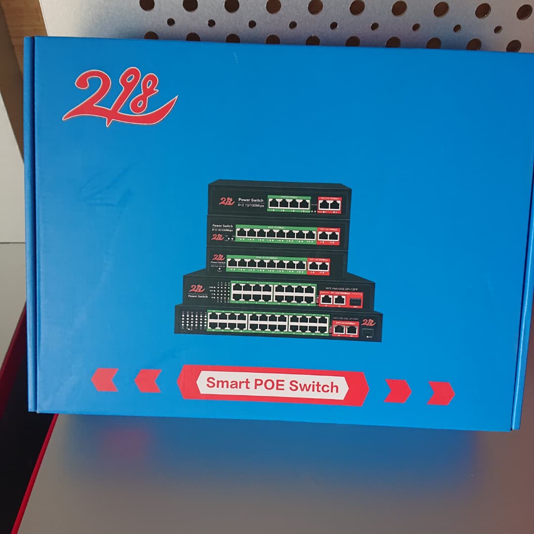 PoE Switch (Power over Ethernet Switch) Port 16