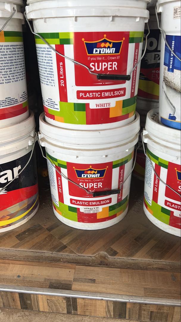 WHITE EMULSION LTR 20 CROWN & GOLD/STAR