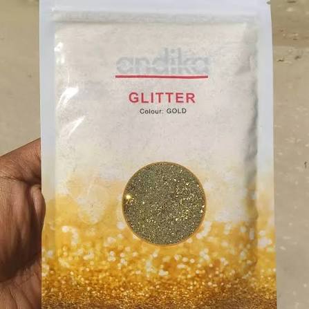 Andika Paint Glitter Gold Finish (B0211) 100 grams (PN0317)