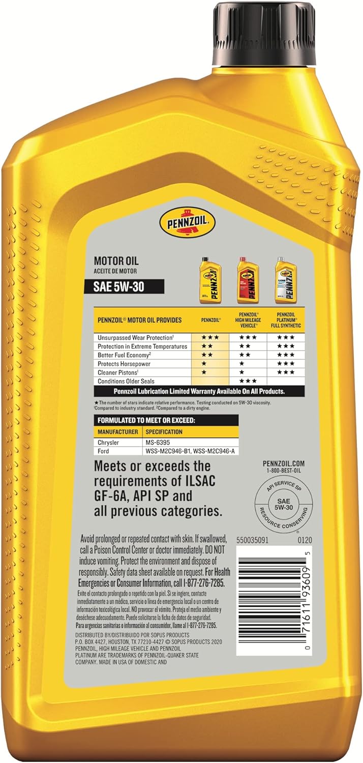Engine Motor Oil 1LT