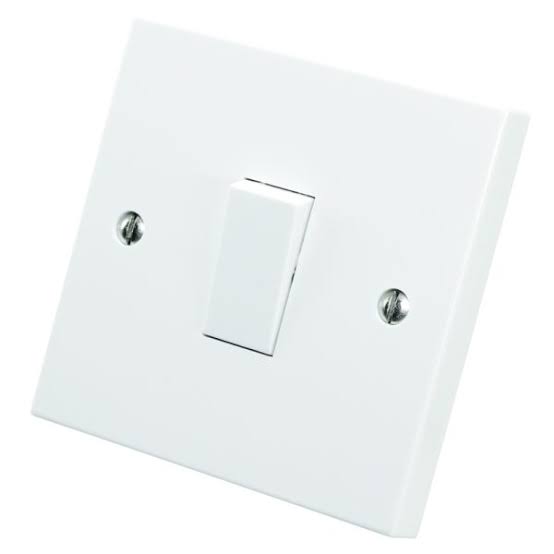 1 gang 2 way White switch