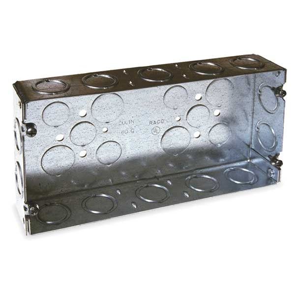 METAL SQUARE BOX DOUBLE