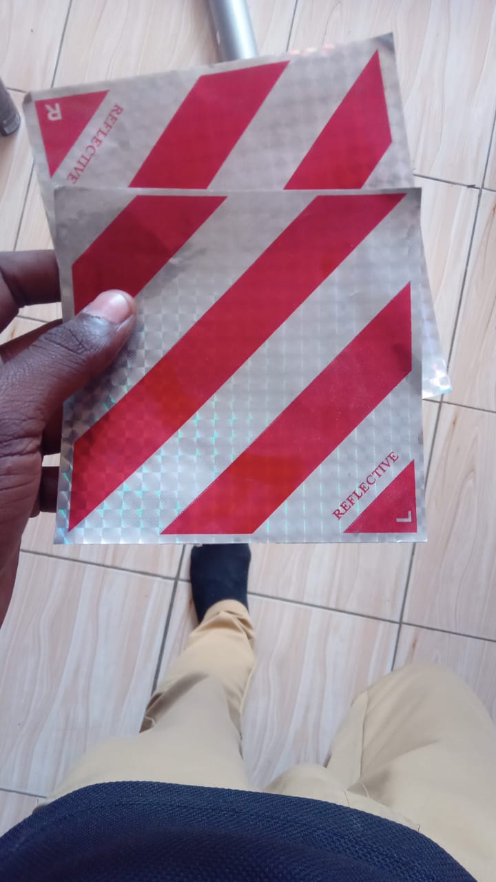 Rear Reflector Sticker 8