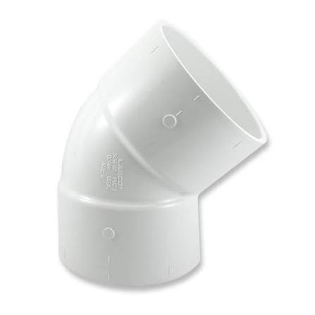 PVC ELBOW 45 6