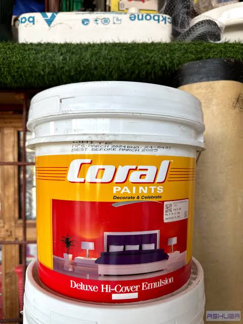 emulsion coral color=cream, vol=10lt(P/1)